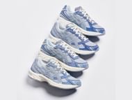 Lapstone & Hammer x ASICS GEL-NYC “Indigo Dip Dye” sneakers (Image via Lapstone & Hammer website)